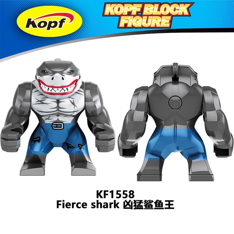 Bộ Đồ Chơi Lắp Ráp Mô Hình Cá Mập Cho Bé