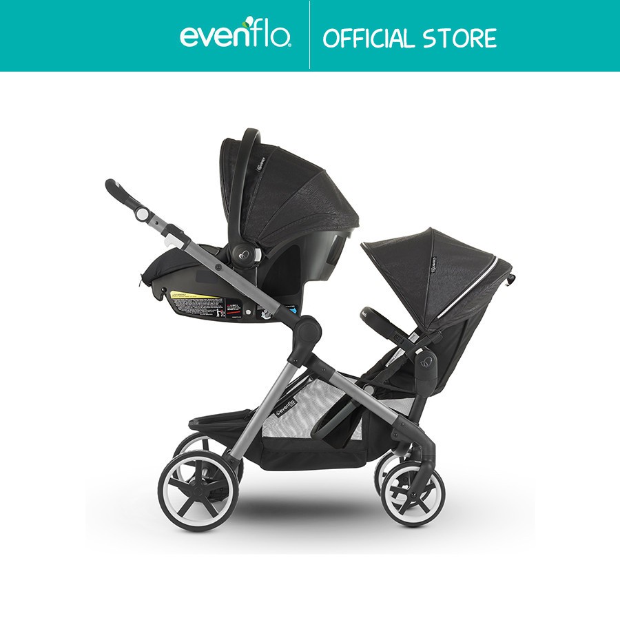 BỘ ĐÔI XE ĐẨY- NÔI XÁCH EVENFLO GOLD PIVOT XPAND TRAVEL SYSTEM ONYX