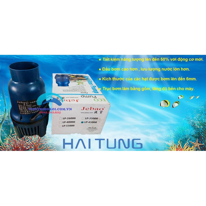 [FREE SHIP] Máy Bơm Luồng Hồ Koi Jebao LP 16000 - 55000. Dòng Máy Khỏe, Bền Mà Khách Hàng Ưa Chuộng