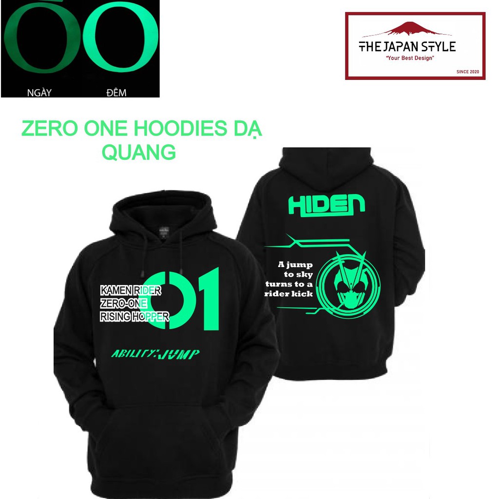Áo có nón Hoodies Kamen Rider Zero-One thời trang Unisex | BigBuy360 - bigbuy360.vn