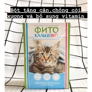 Bột tăng cân bổ sung canxi cho chó mèo