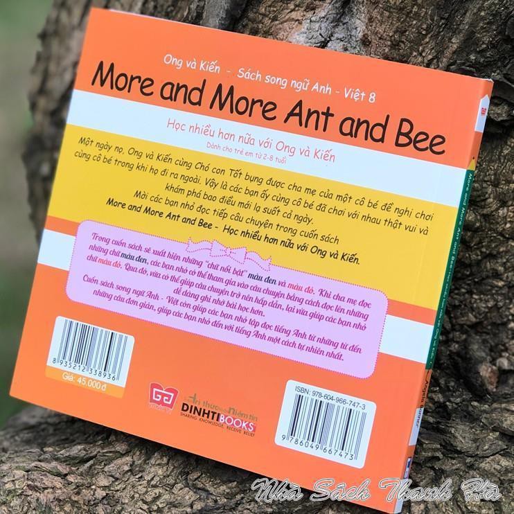 [Sách] - Ong và Kiến 8 - Học nhiều hơn nữa với Ong và Kiến - Học thêm các từ vựng đơn giản, gần gũi | BigBuy360 - bigbuy360.vn