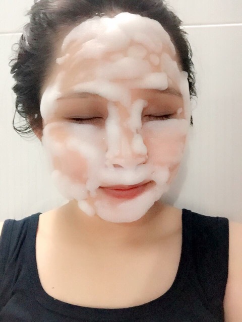 Mặt nạ SỦI BỌT THẢI ĐỘC TỐ + LÀM SÁNG DA + SE KHÍT LỖ CHÂN LÔNG Su:m 37 White Award Bubble-De Mask