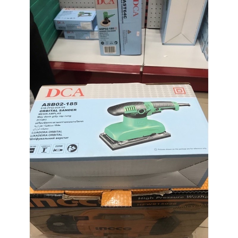 DCA Máy chà nhám hình chữ Nhật ASB02-185