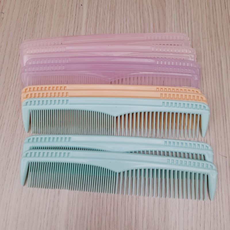 Combo 2 cây lược chải tóc màu nhạt (màu ngẫu nhiên)
