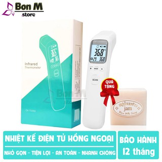 Máy Đo Nhiệt Độ ⭐FREESHIP⭐ Nhiệt Kế Điện Tử Hồng Ngoại Infrared CK- T1803