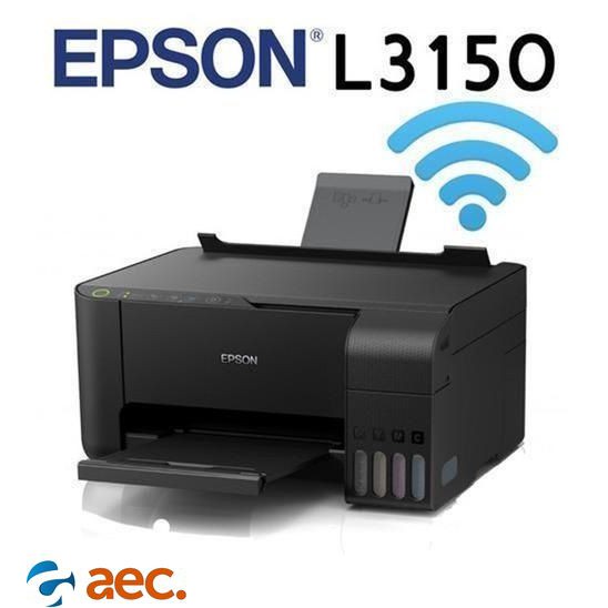 Máy in phun màu đa chức năng Epson L3150  đã gồm 4 bình mực chính hãng
