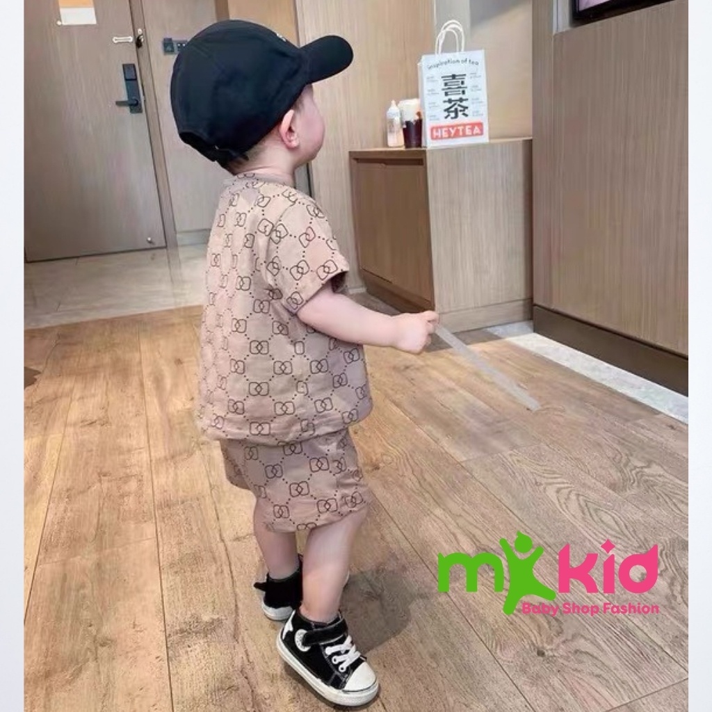 Bộ đồ hè cho bé  Bộ Minky mom cộc tay GU XÌ cho bé trai bé gái  Chất thun lạnh cao cấp siêu mềm siêu mát