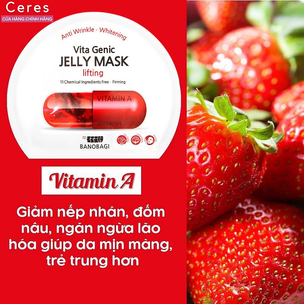 Mặt Nạ Banobagi - Jelly Mask Giấy Vita Genic Viên Thuốc Bổ Sung Vitamin 30ml | BigBuy360 - bigbuy360.vn