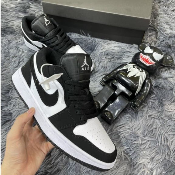 Giày Jordan Cổ Thấp Nam Nữ, Giày JD1 Jordan Low Panda Thời Trang Full Box