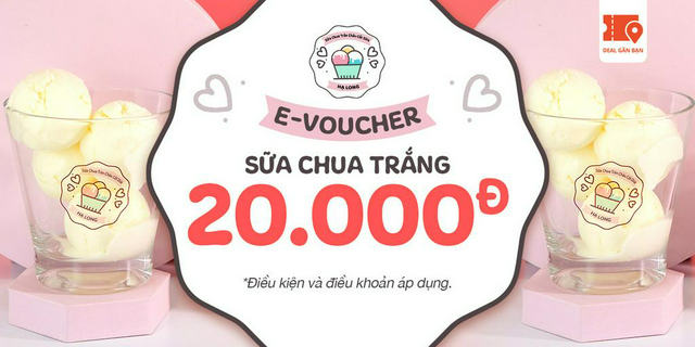 E-Voucher Sữa chua trắng tại Sữa chua trân châu cốt dừa Hạ Long