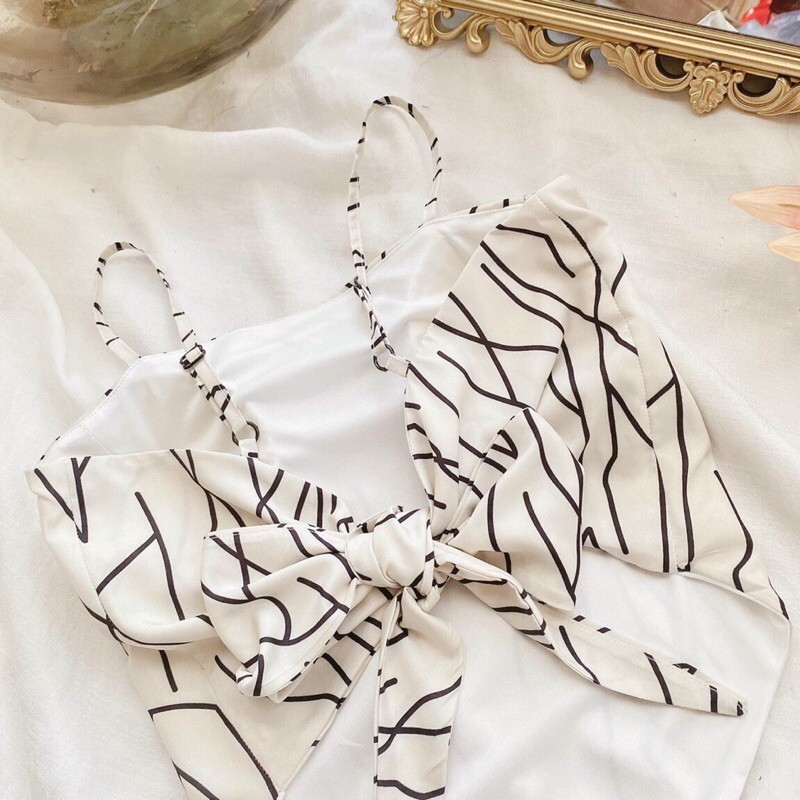 Set yếm vằn + baggy H3319 (+hình thật)