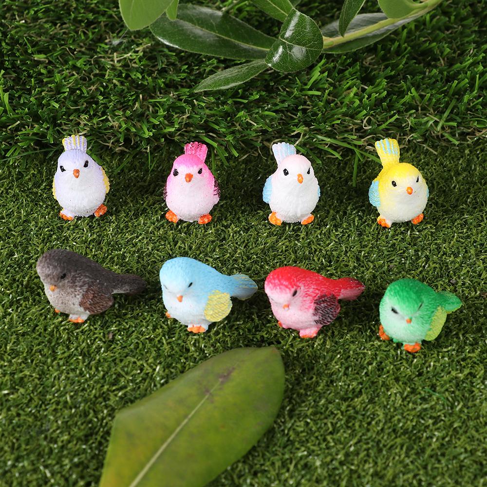 Mô Hình Chú Chim Mini Trang Trí Sân Vườn
