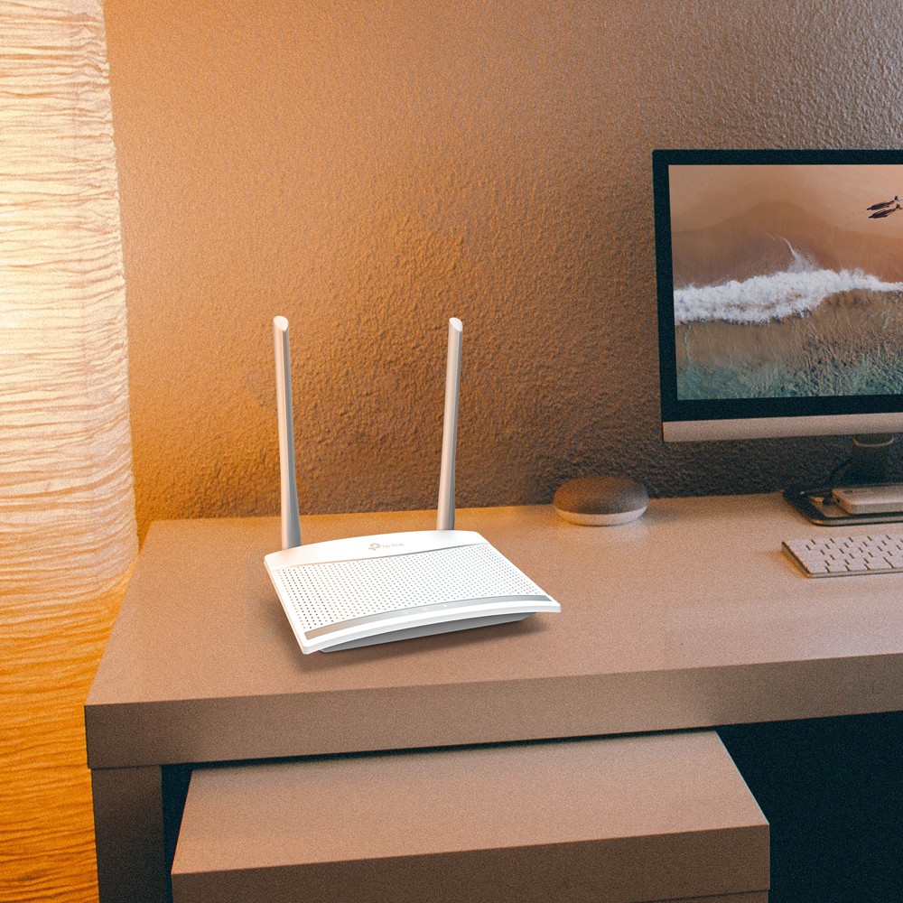 Bộ Phát Wifi 2 Râu TPLink 820N - Router Wi-Fi Chuẩn N Tốc Độ 300Mbps - Hàng Chính Hãng