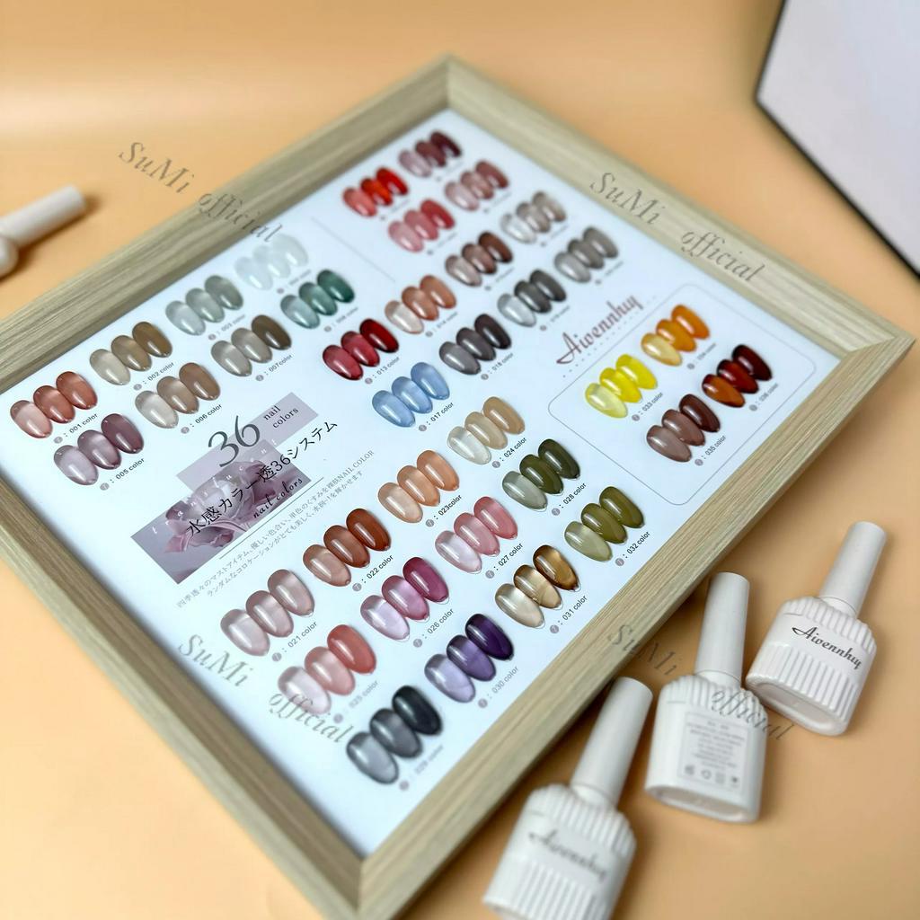 Sét sơn thạch 36 màu tặng kèm bảng màu