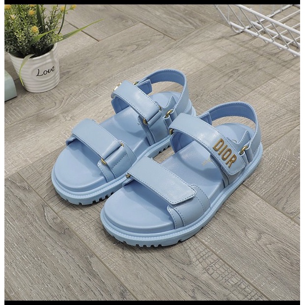 Hàng Có Sẵn Giày Sandal Da Thật Đế Dày Tăng Chiều Cao Phong Cách Âu Mỹ Chất Lượng Cao