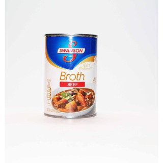 Nước dùng SWANSON vị bò 411g/lon- Nhập Khẩu Mỹ- HSD: 12/2022