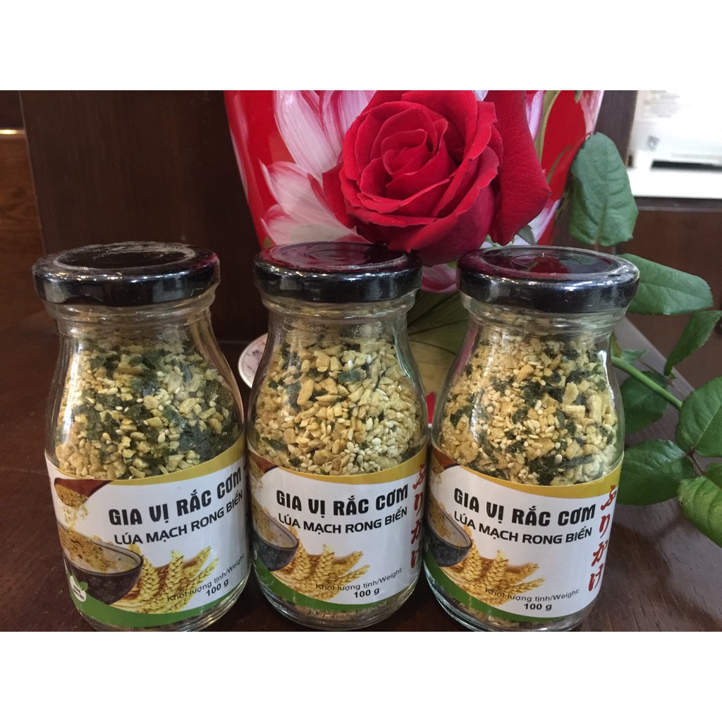 GIA VỊ LÚA MẠCH RONG BIỂN ĂN VỚI CƠM, XÔI, CHÁO