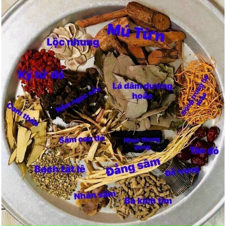 Rocket 1h Thảo dược tự nhiên gói chuẩn 1,2kg