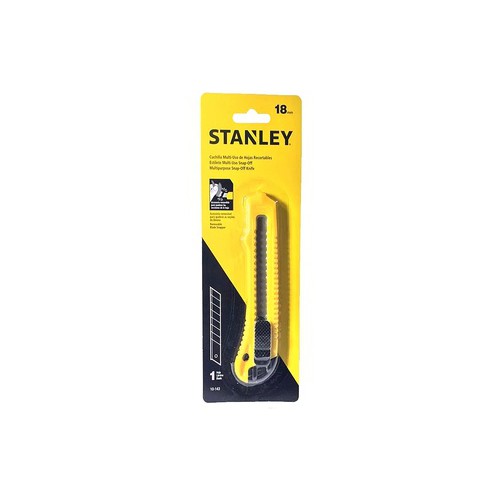 {Hàng_Chính hãng} #Combo 3 Dao rọc giấy cán nhựa Stanley 10-143-S 18mm