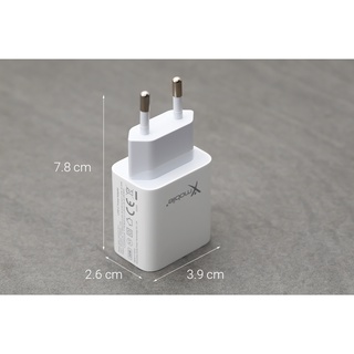 Adapter Sạc Type C PD 20W Xmobile A829 Trắng