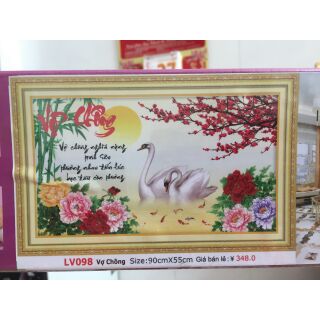 Tranh đá vợ chồng lv098