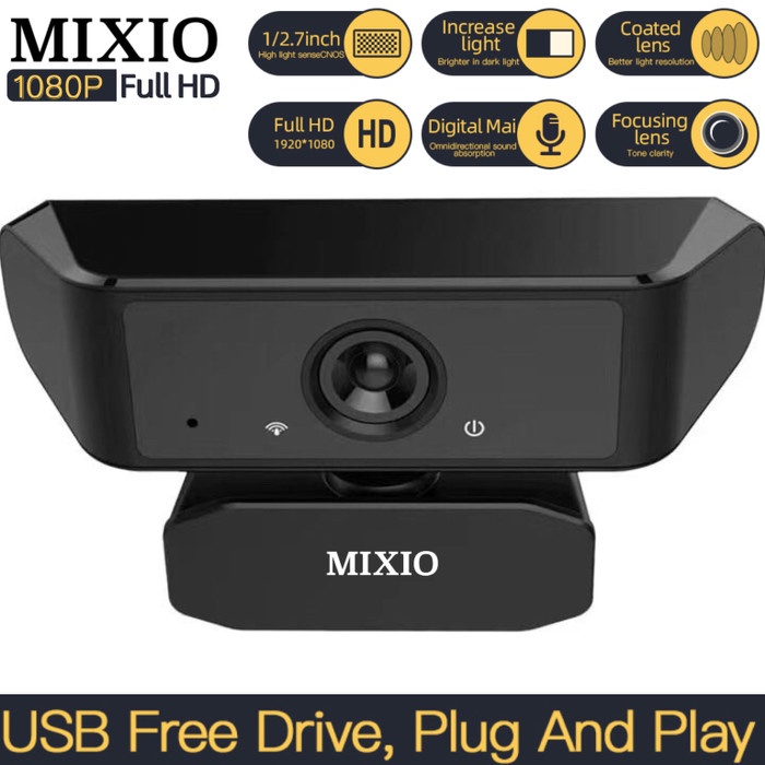 Camera hành trình Mixio Z1 1080P HD WEBCAM WITH MICROPHONE WEBCAM