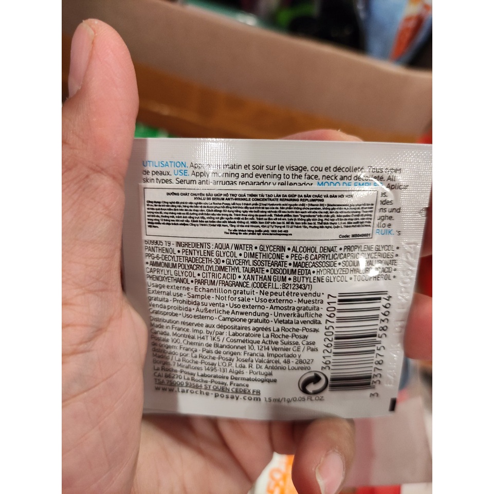 Tinh Chất Phục Hồi Da LA ROCHE-POSAY Hyalu B5 Serum 1.5ml