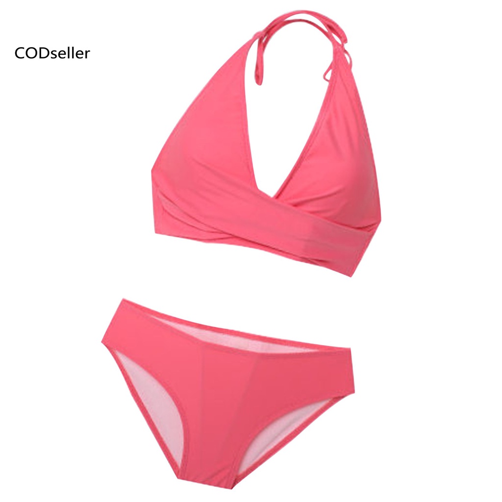 Bộ Đồ Bơi Liền Thân Hở Lưng Mềm Mại Màu Trơn Cho Nữ | BigBuy360 - bigbuy360.vn