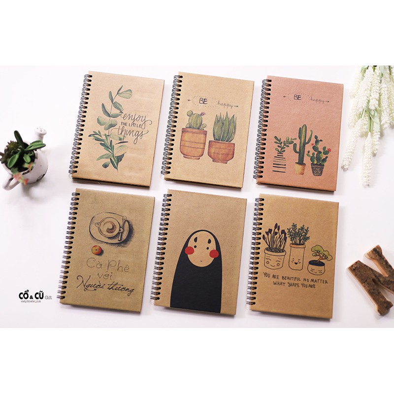 Sổ Tay Handmade Ghi Chú Slogan Độc Đáo