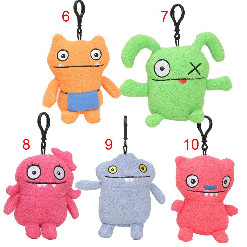 Thú bông hình búp bê xấu xí ngộ nghĩnh dùng gắn móc khóa tiện dụng