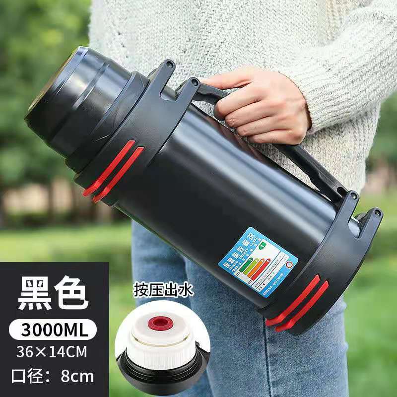 ▥Bình Nước Inox 304 Giữ Nhiệt Dung Tích 5L 1.2L Tiện Dụng Mang Theo Du Lịch