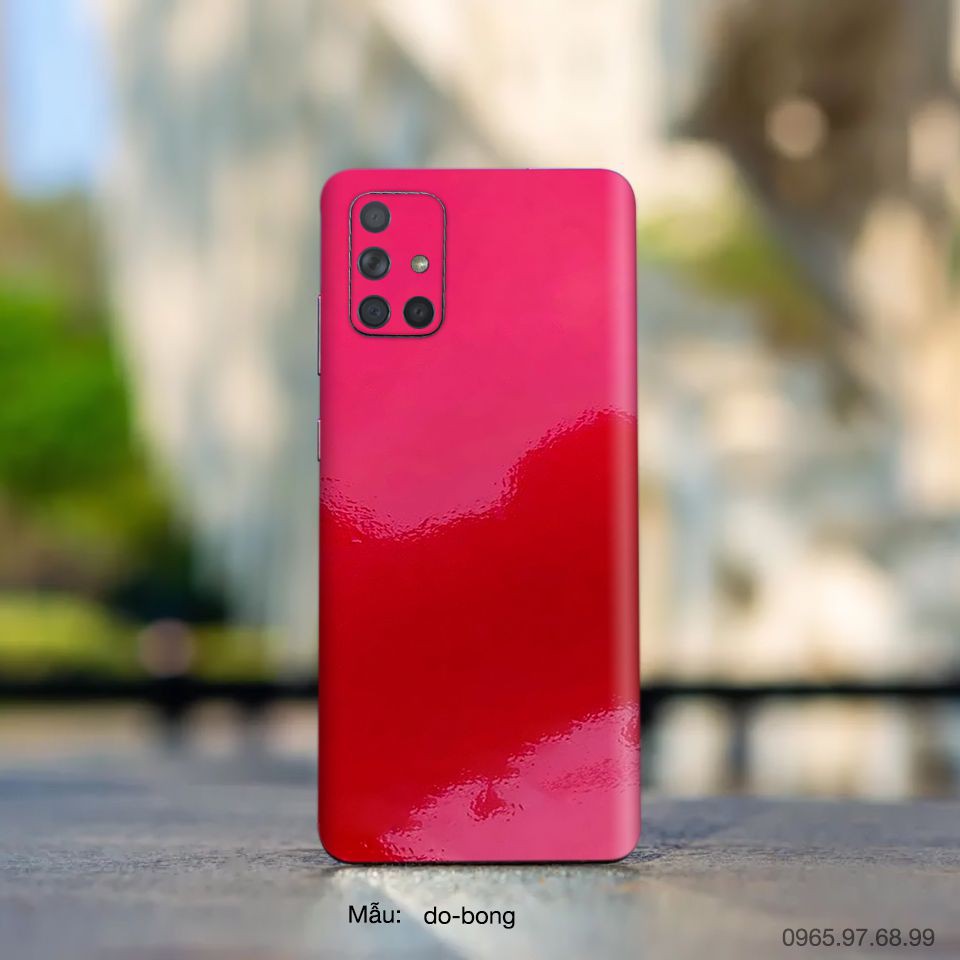 Miếng dán skin SamSung Galaxy S8 / S8 Plus / S9/ S9 Plus/ S10/ S10 Lite / S10 Plus decal nhôm đủ màu