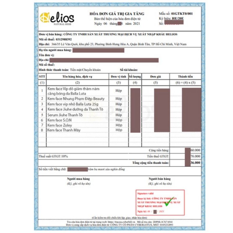 Serum HD chính hãng