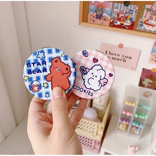Gương tròn 2 mặt gấp gọn
