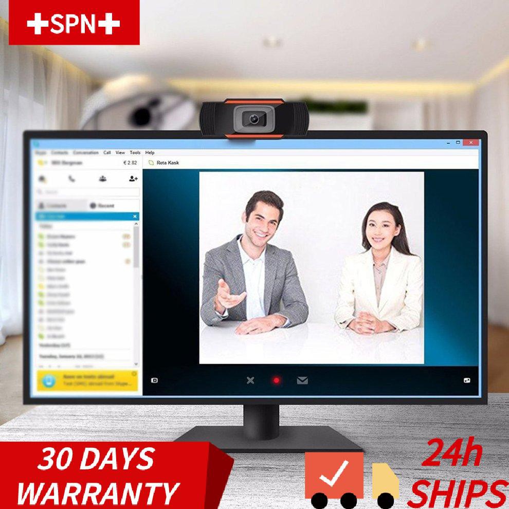 1 Webcam Usb 2.0 Hd 30 Độ 720p Tích Hợp Micro Cho Pc | BigBuy360 - bigbuy360.vn