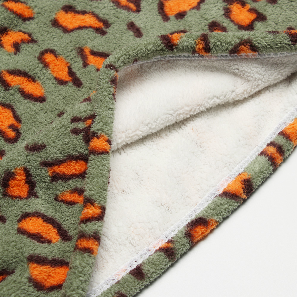 Khăn Tắm Sợi Siêu Thấm Hút Họa Tiết Da Báo