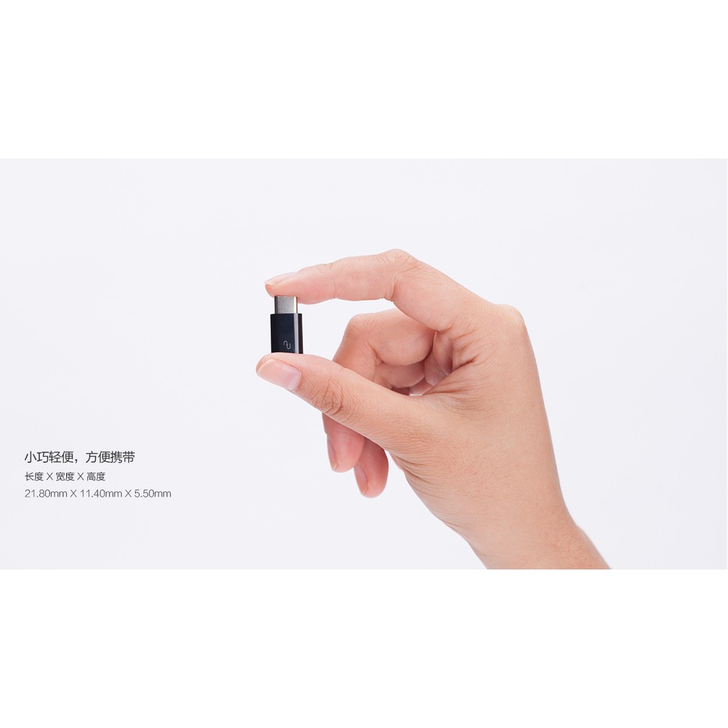 Đầu chuyển từ micro usb qua USB Type C Xiaomi