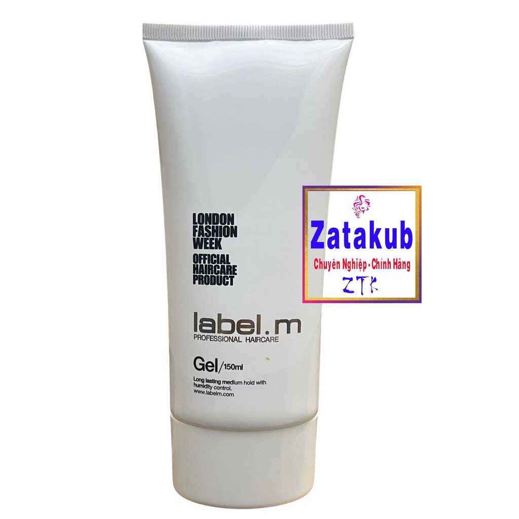 LABEL.M Gel tạo hình, giữ nếp và tăng độ bóng cho tóc Label.m Gel 150ml