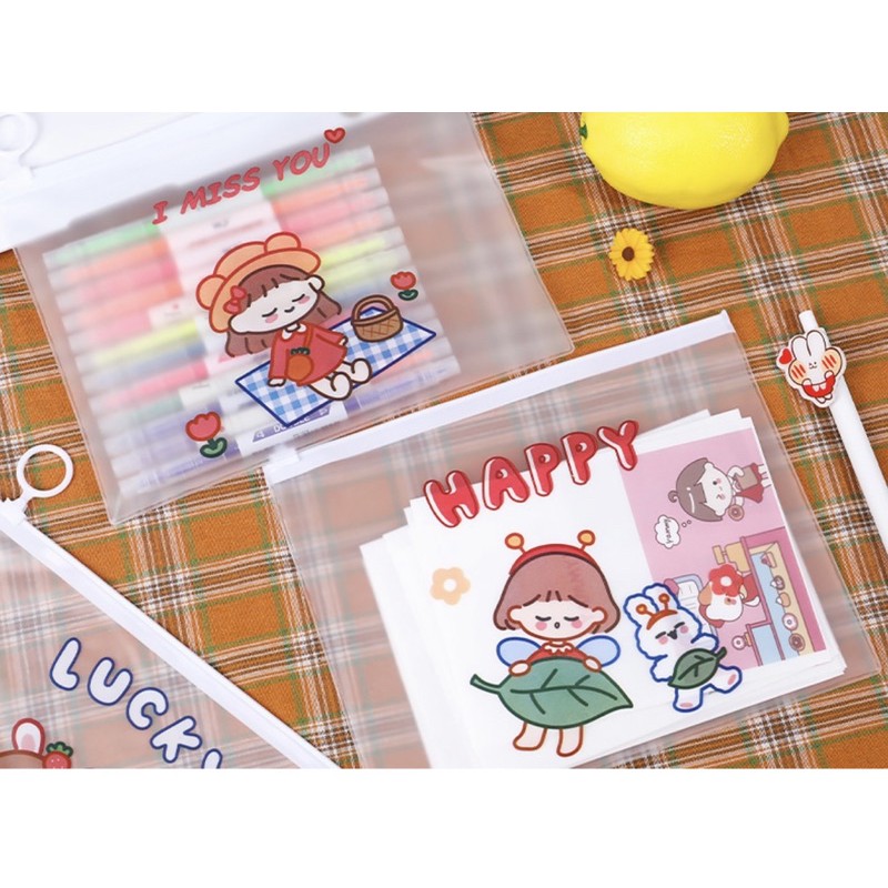 Túi mỏng hình bé gái