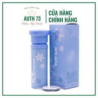 Xịt chống nắng lạnh pha lê tuyết Ice Puff Sun Mersenne Beaute SPF50 100ml