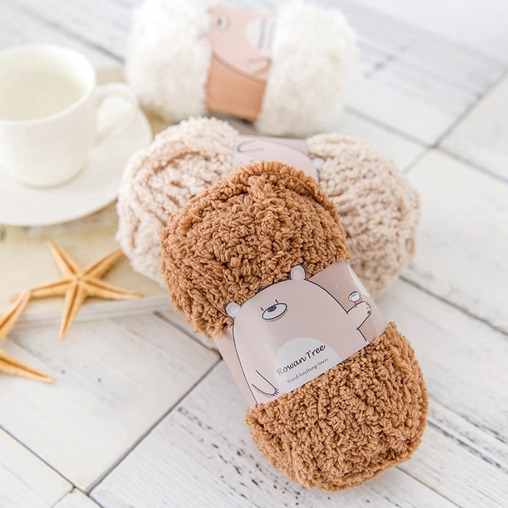 Cuộn Len 50g Dùng Để Đan Nón / Khăn Choàng Đa Năng Tiện Dụng