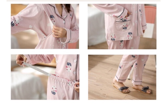 Bộ đồ sau sinh cho bé ti dành cho mẹ