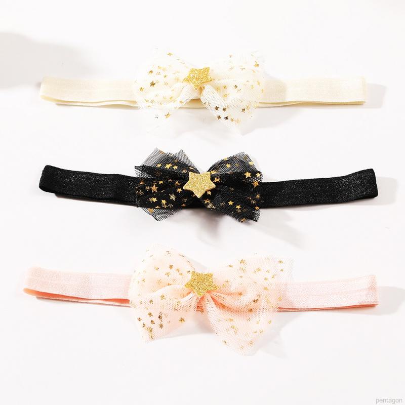 Set 2 món gồm giày và băng đô nơ công chúa đáng yêu dành cho bé gái