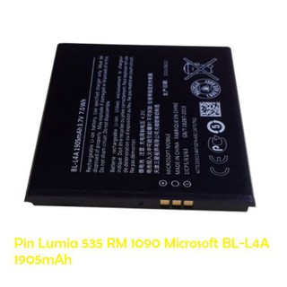 Pin xịn BL-L4A 1905 mAh cho Nokia Lumia 535/540/830 1905