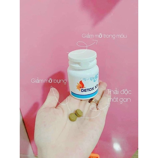 1 hộp detox x3 hàng chính hãng