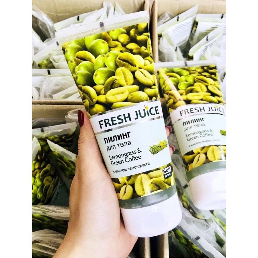 Nhà thuốc Pharnamhai, Tẩy tế bào chết Fresh Juice Body Sả và Cà Phê 200ml