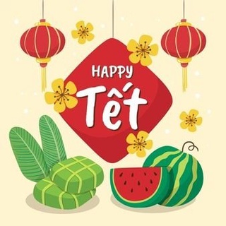 Combo 10 TEM Decal Tết độc đáo 7x7cm