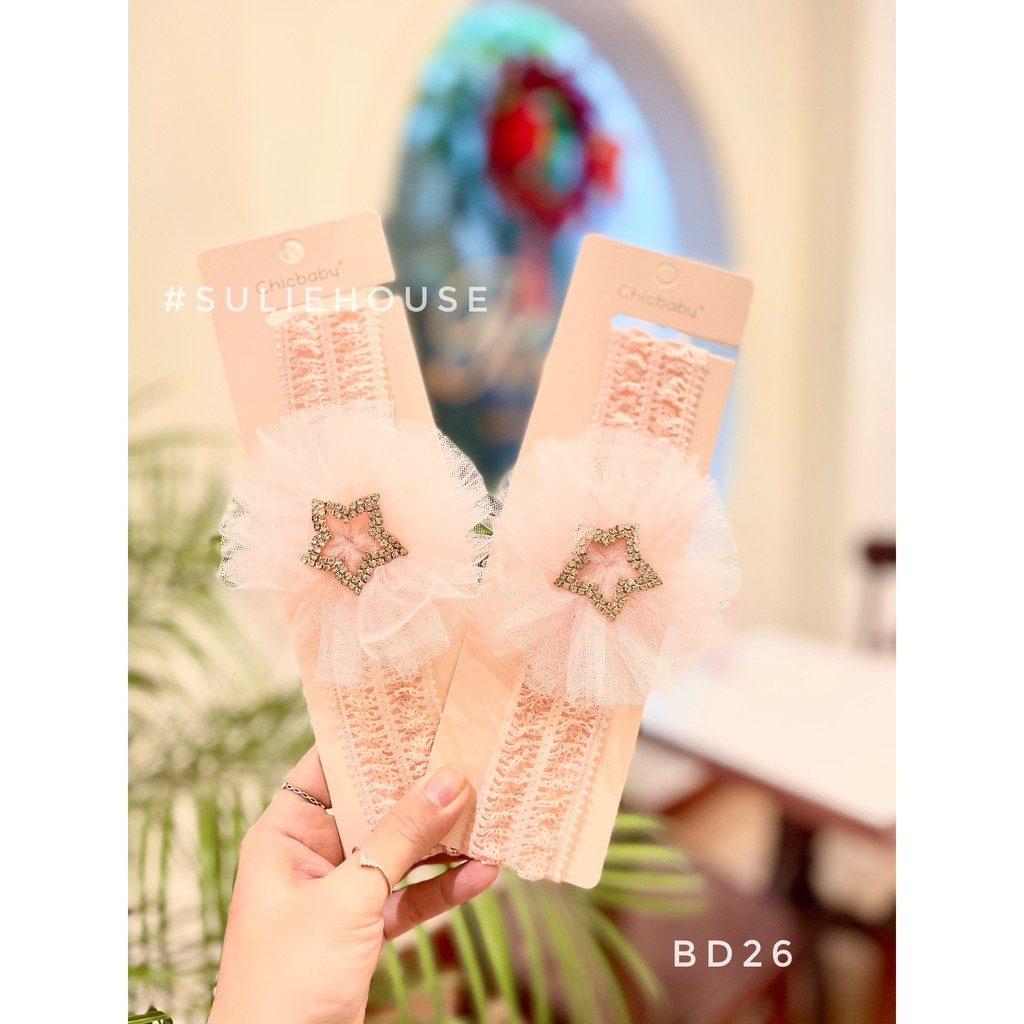 Tổng hợp các mẫu băng đô cho bé 0-2 tuổi p.2