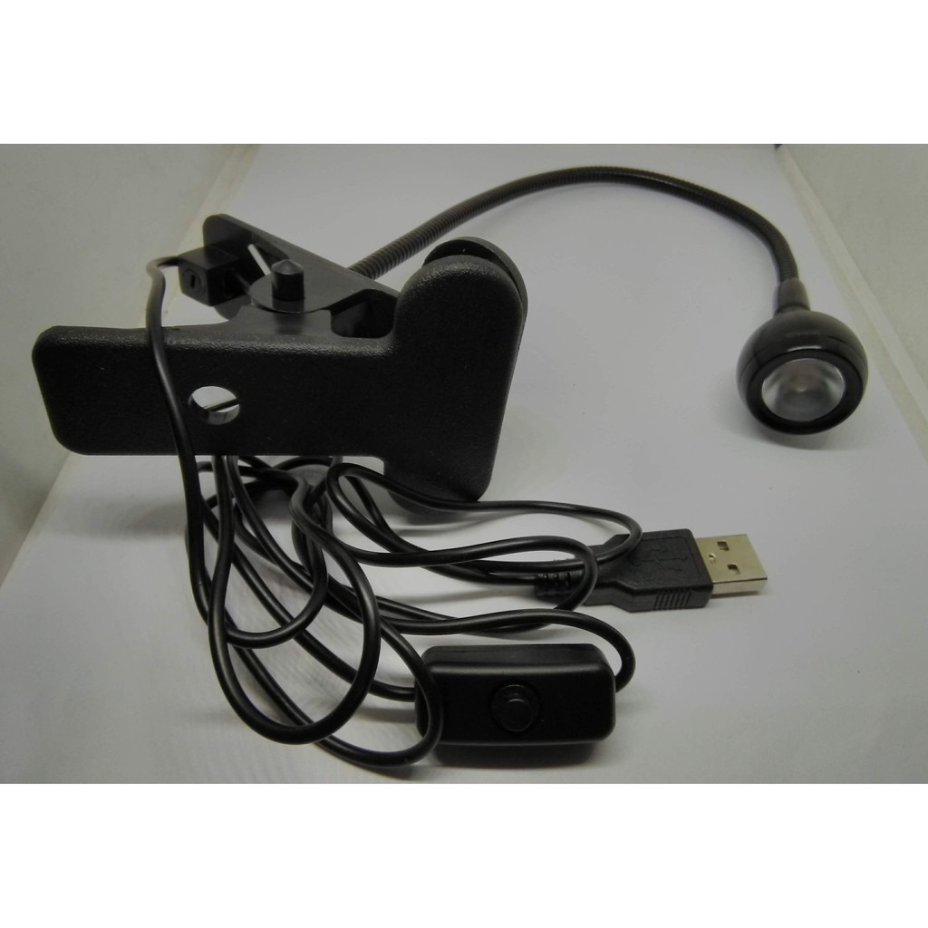 Đèn led đọc sách 5V USB 4W(có kẹp)(đèn kẹp bàn)